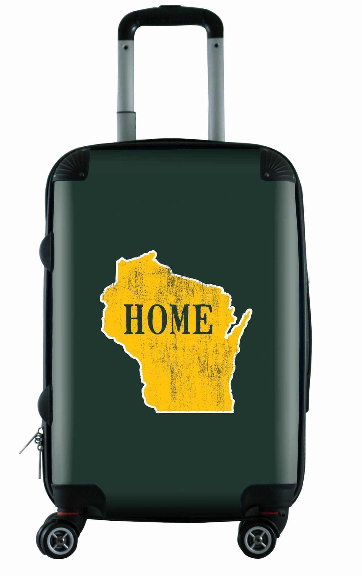 612 My Home State Wisconsin 20" Carry-On Luggage Protector Carry-On Set