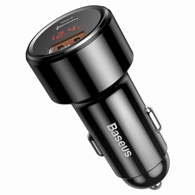 Baseus Magic Series Pps Usb-C / Usb-A 45W Pd Qc 6A Car Charger - Black-Ccmlc20C-01 Perfect Gift Offer Trending Hot Picks