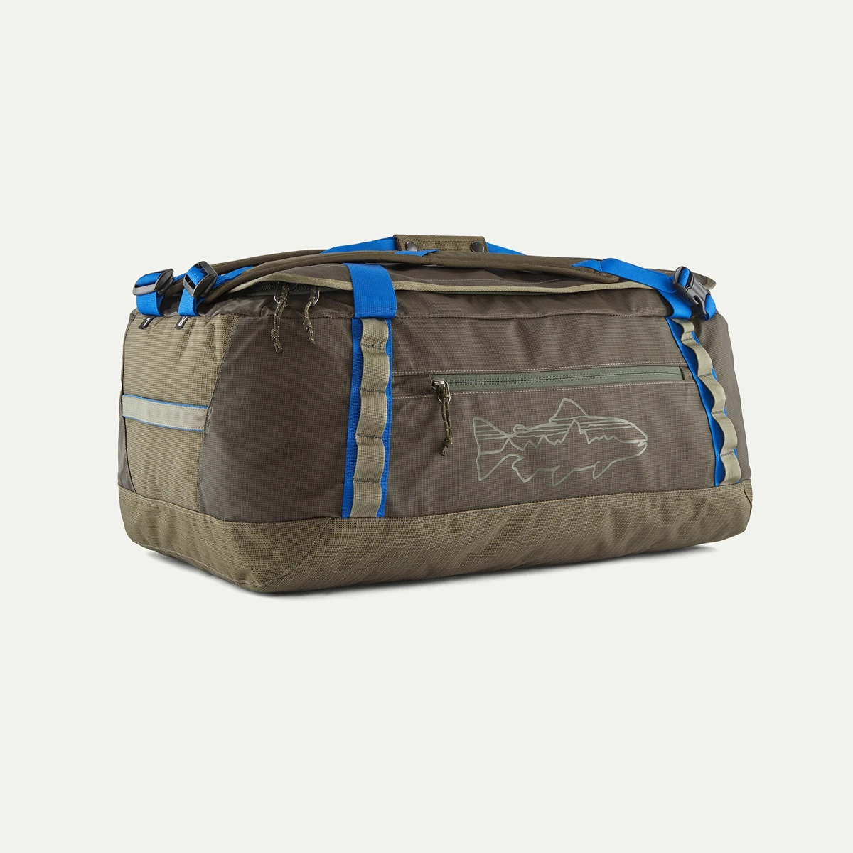 Stylish Carry-On Bag Black Hole Duffel 55L