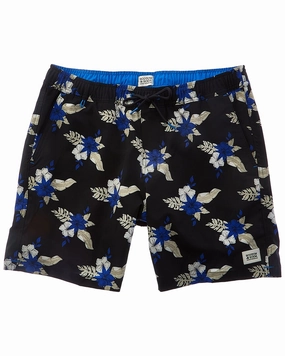 Scotch & Soda Midnight Garden Swim Trunk mens full coverage swimwear, stylish mens swim trunks