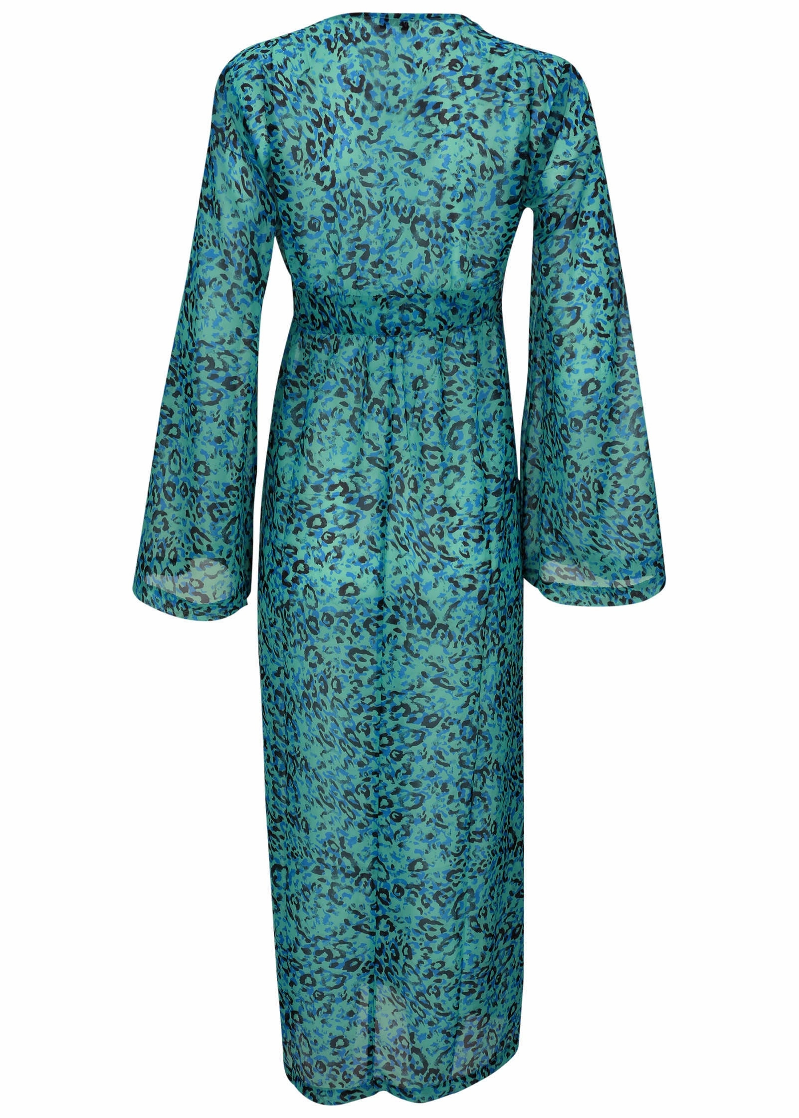 Sea Breeze Kimono Cover-Up - Ocean Animal