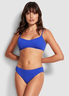 Sea Dive Bralette - Cobalt modern womens swimwear, one piece swimsuits women