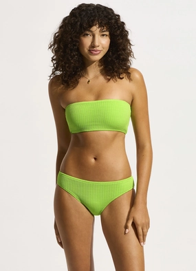 Sea Dive Hipster Pant - Jasmine Green two-piece bikinis for women, trendy bikinis for beachwear