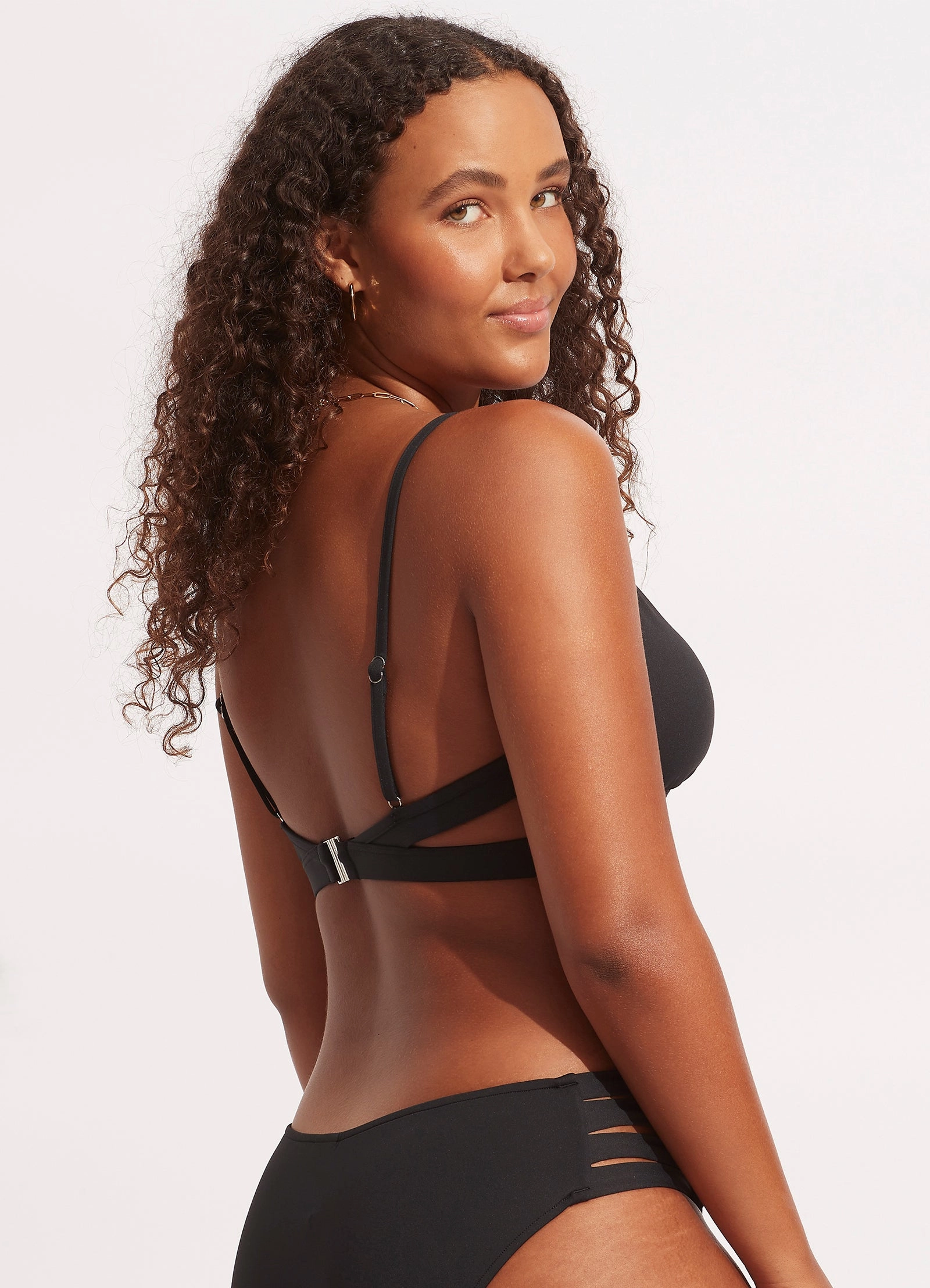 Seafolly Collective Hybrid Bralette - Black