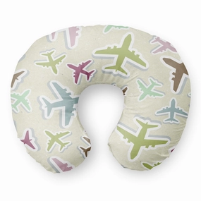 Seamless 3D Airplanes Travel & Boppy Pillows Grab Save Today