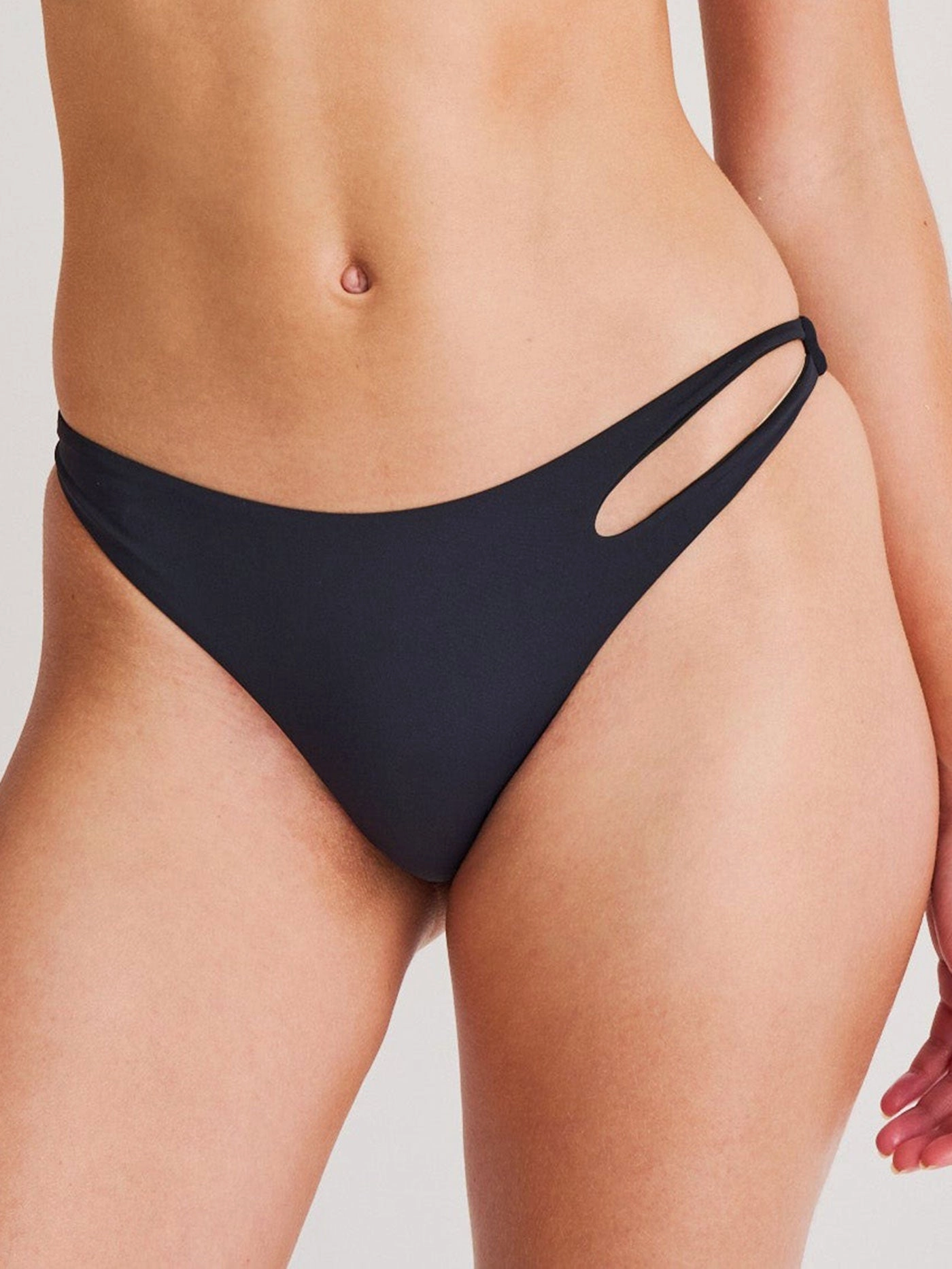 Sexy Bikini High Leg Cut Out Bikini Bottom