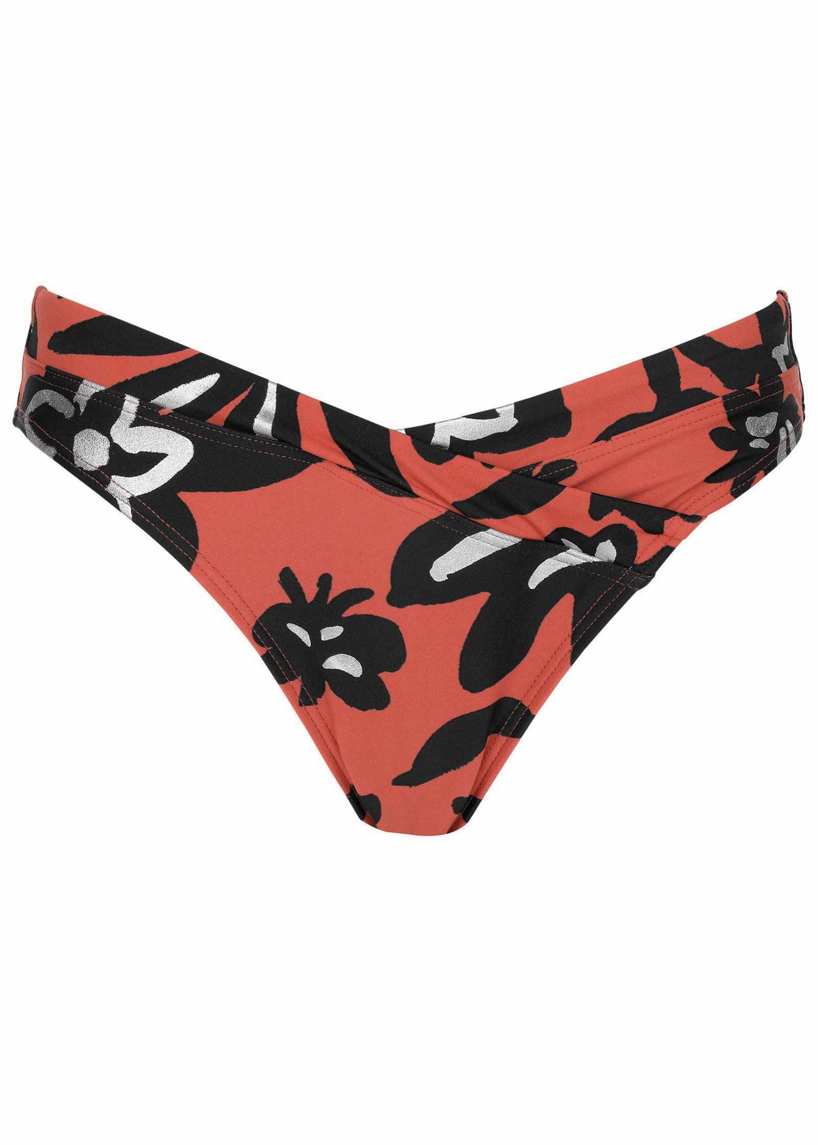 Shine Havana Midi Bottom - Foiled Painterly Floral