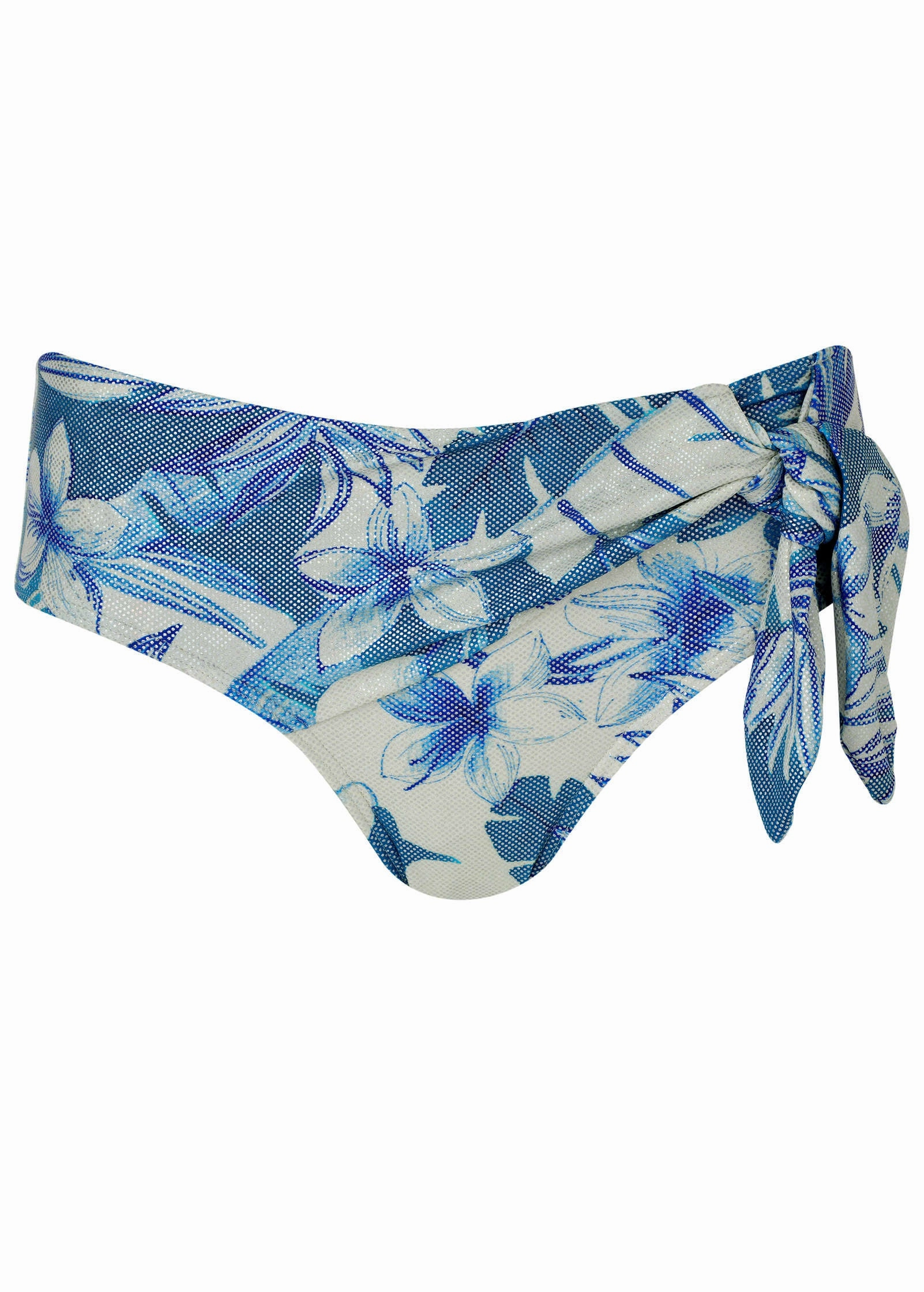 Shine Kauai Bottom - Denim Botanical