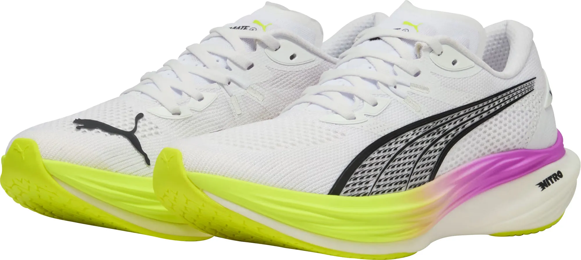 Shoes Puma Puma Deviate Nitro 3 Mens Running Shoes - White