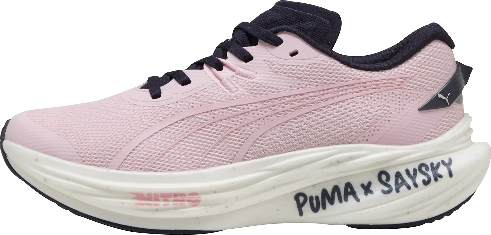 Shoes Puma Puma Deviate Nitro 3 X SAYSKY Mens Running Shoes - Pink