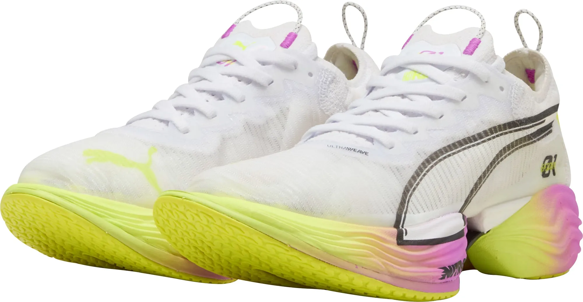 Shoes Puma Puma Fast-R Nitro Elite 2 Ekiden Glow Mens Running Shoes - White