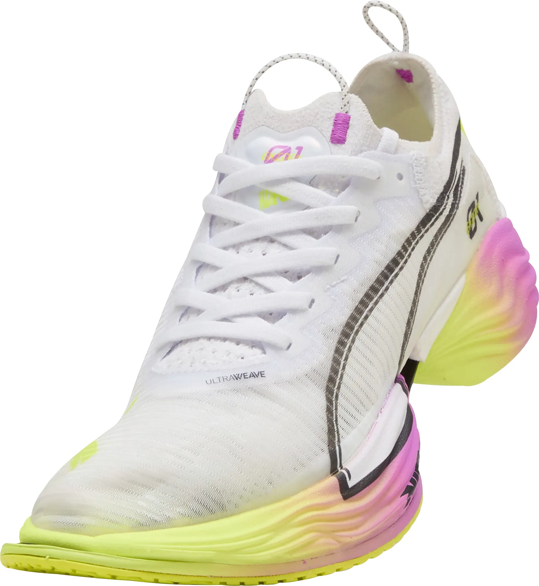 Shoes Puma Puma Fast-R Nitro Elite 2 Ekiden Glow Mens Running Shoes - White