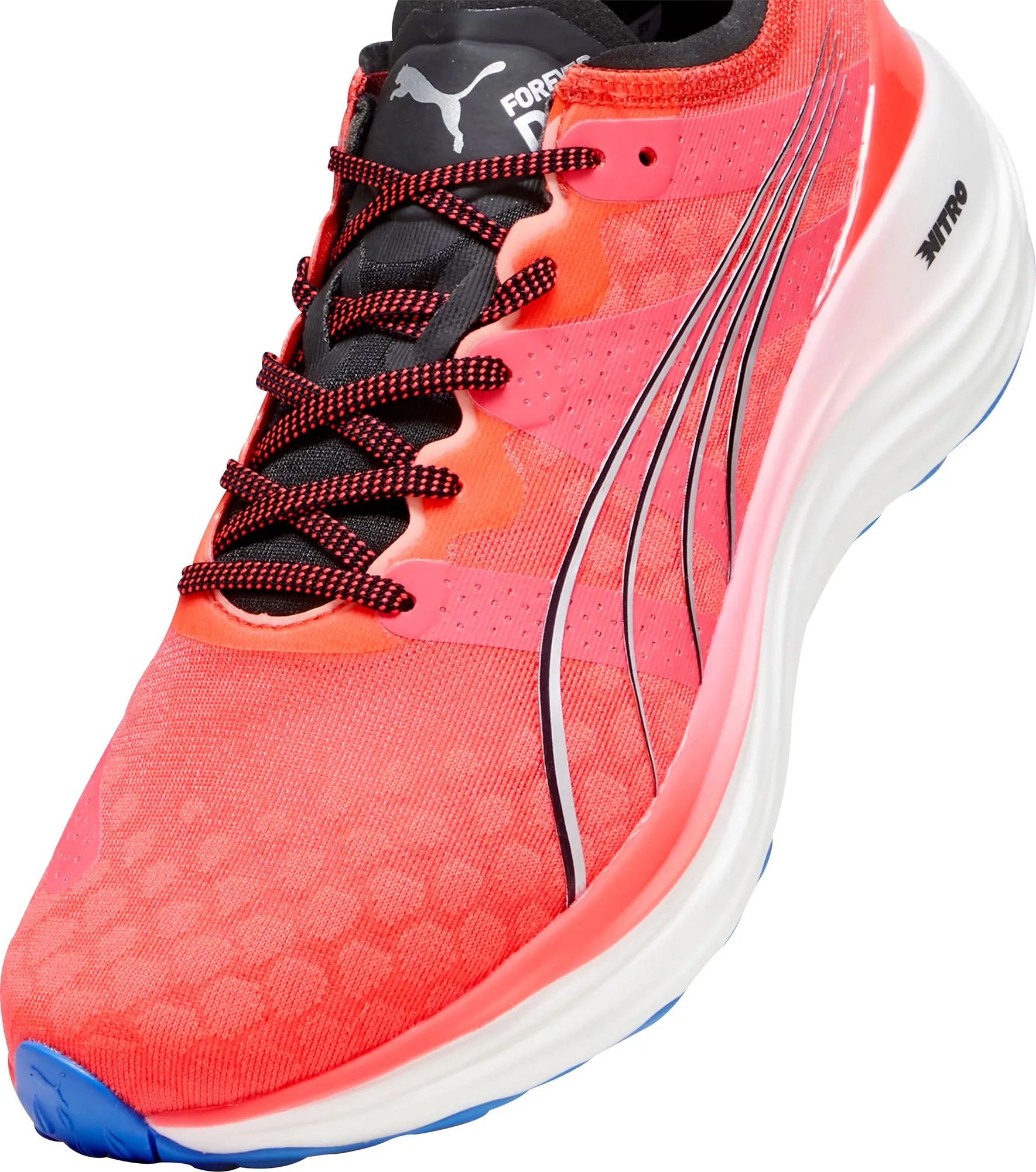 Shoes Puma Puma ForeverRun Nitro Mens Running Shoes - Red