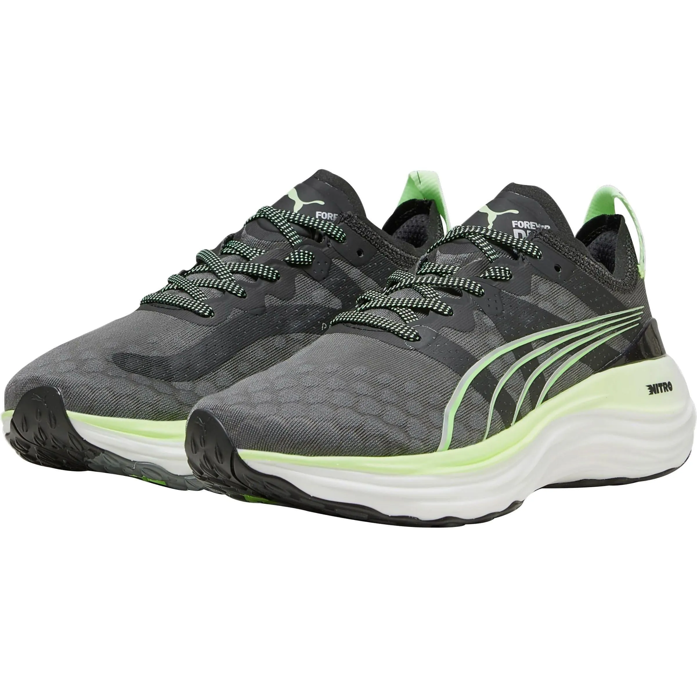 Shoes Puma Puma ForeverRun Nitro Womens Running Shoes - Black