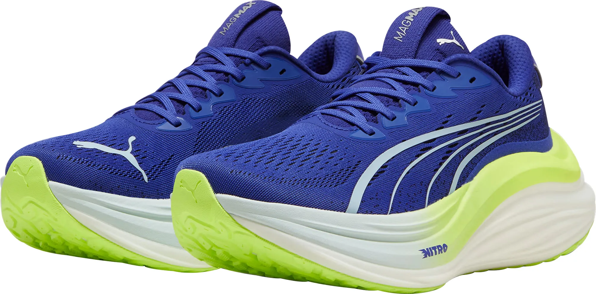 Shoes Puma Puma MagMax Nitro Mens Running Shoes - Blue