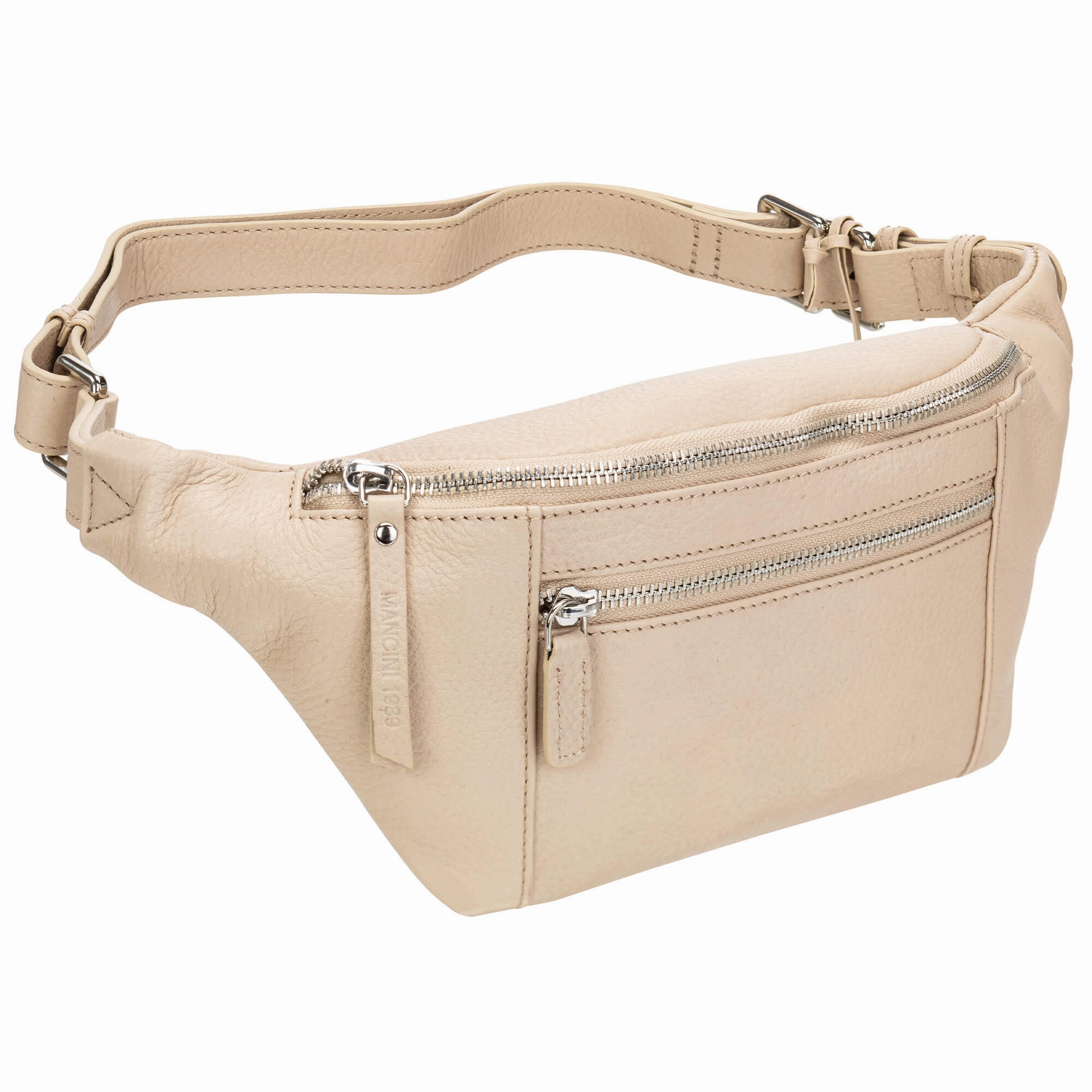 Functional Travel Bag Practical Travel Bag Mancini Pebbled Waist Bag