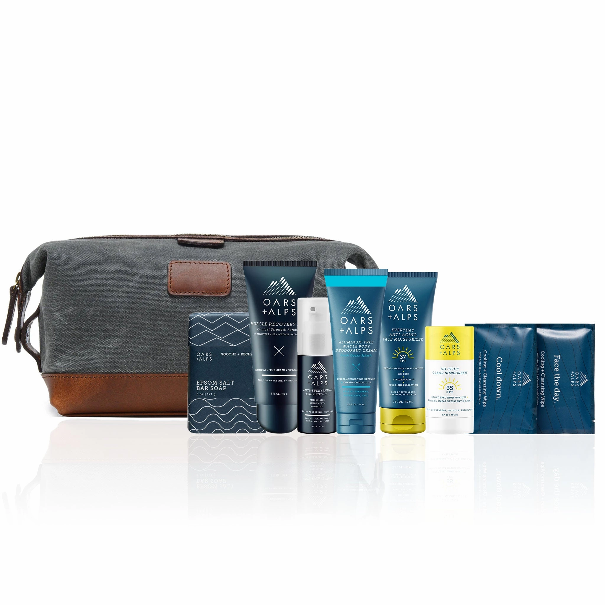 Oars   Alps Canvas Ryder Limited Edition Gift Set Sporty Travel Bag
