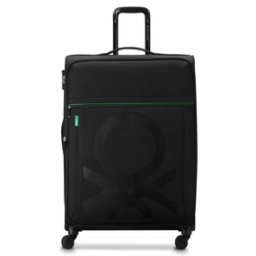 Travel Padlock Delsey Color Block 27" Expandable Spinner Upright