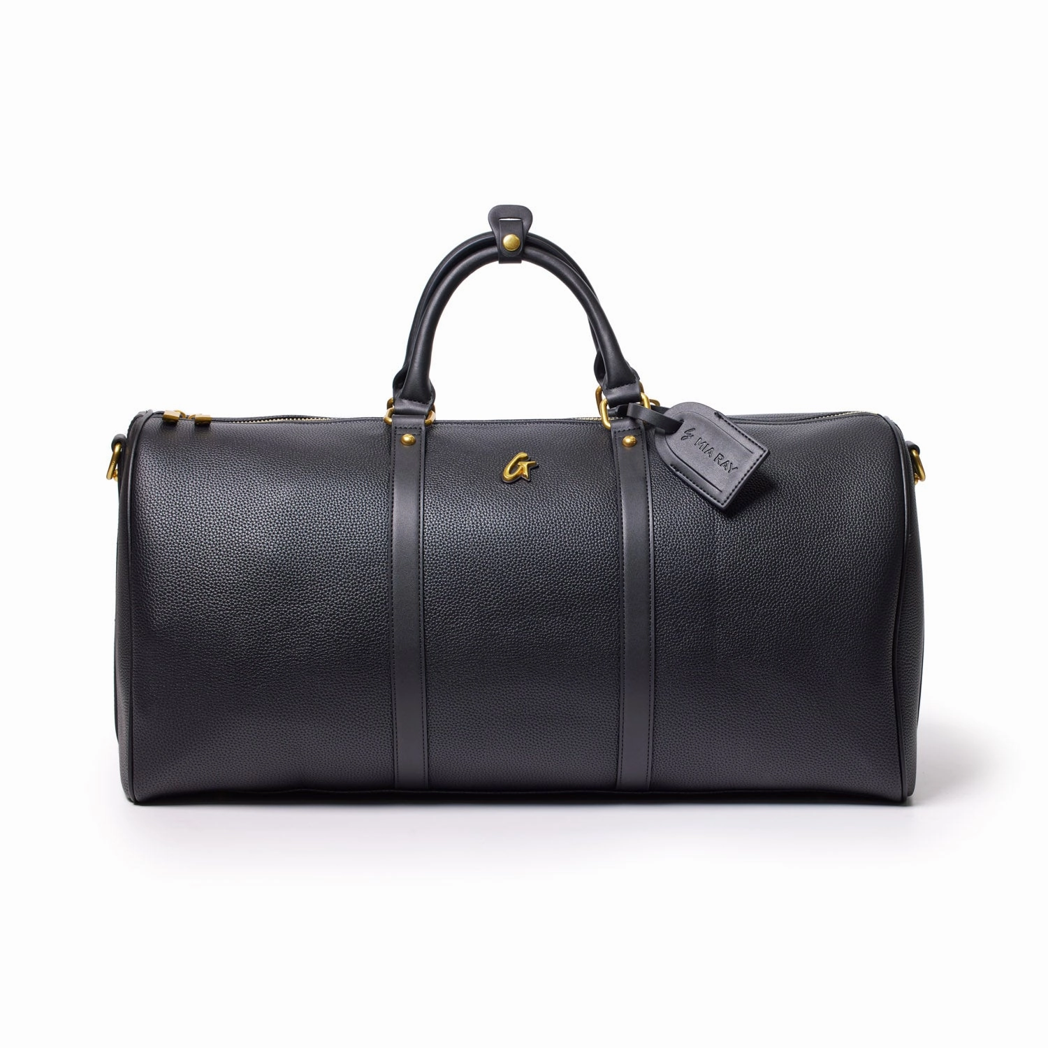 Pebble Duffle Bag - Black Travel Organizer Case