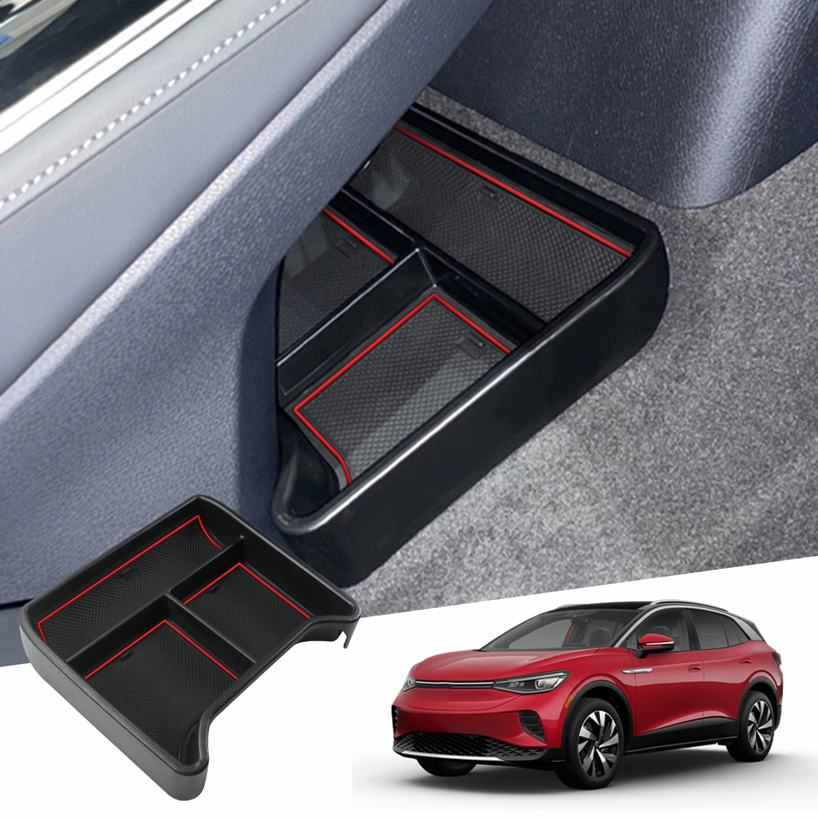 For Vw Id.4 Center Armrest Storage Tray 2021  Hot Picks Today Clearance Savings Now
