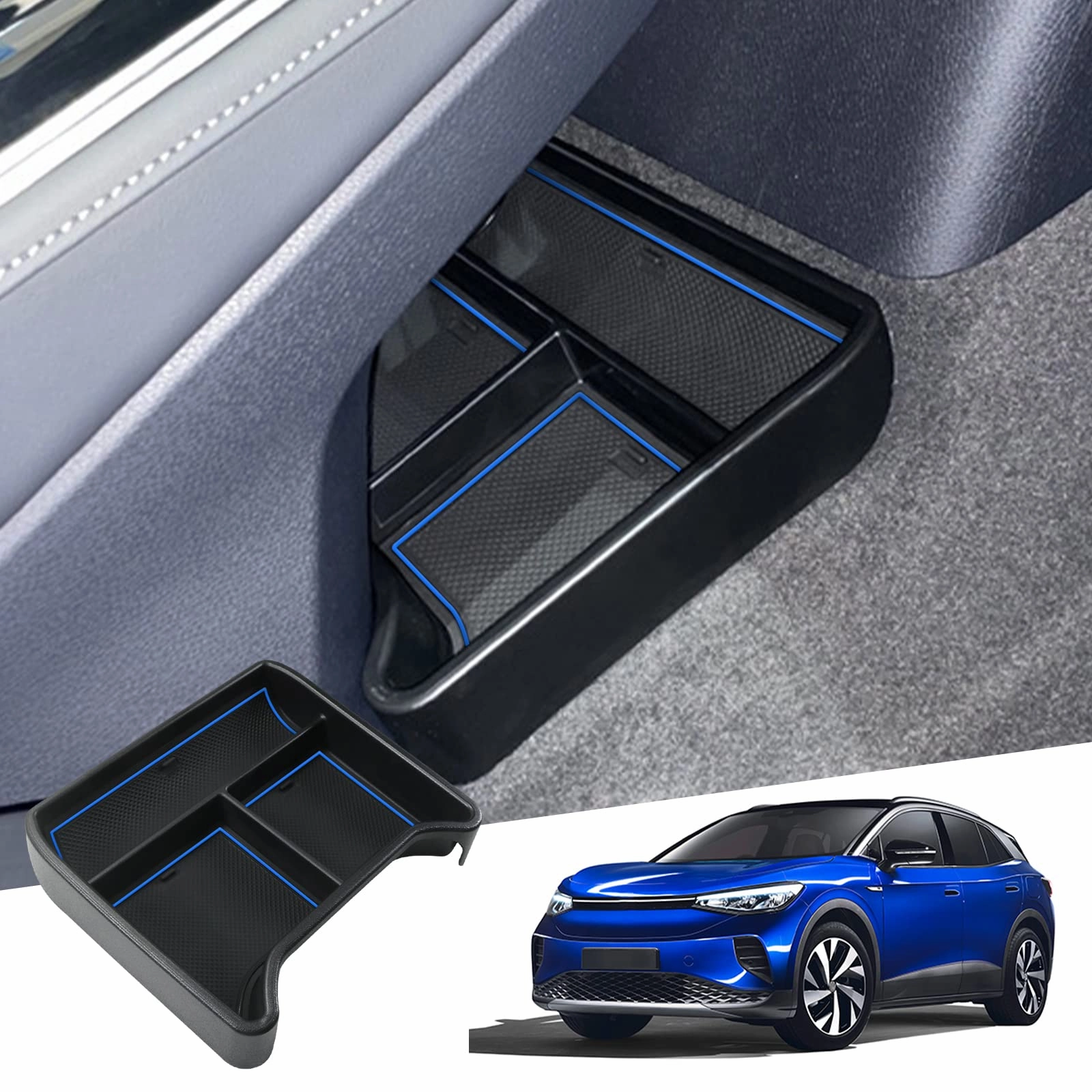 For Vw Id.4 Center Armrest Storage Tray 2021  Instant Savings Deal Dont Miss These Savings