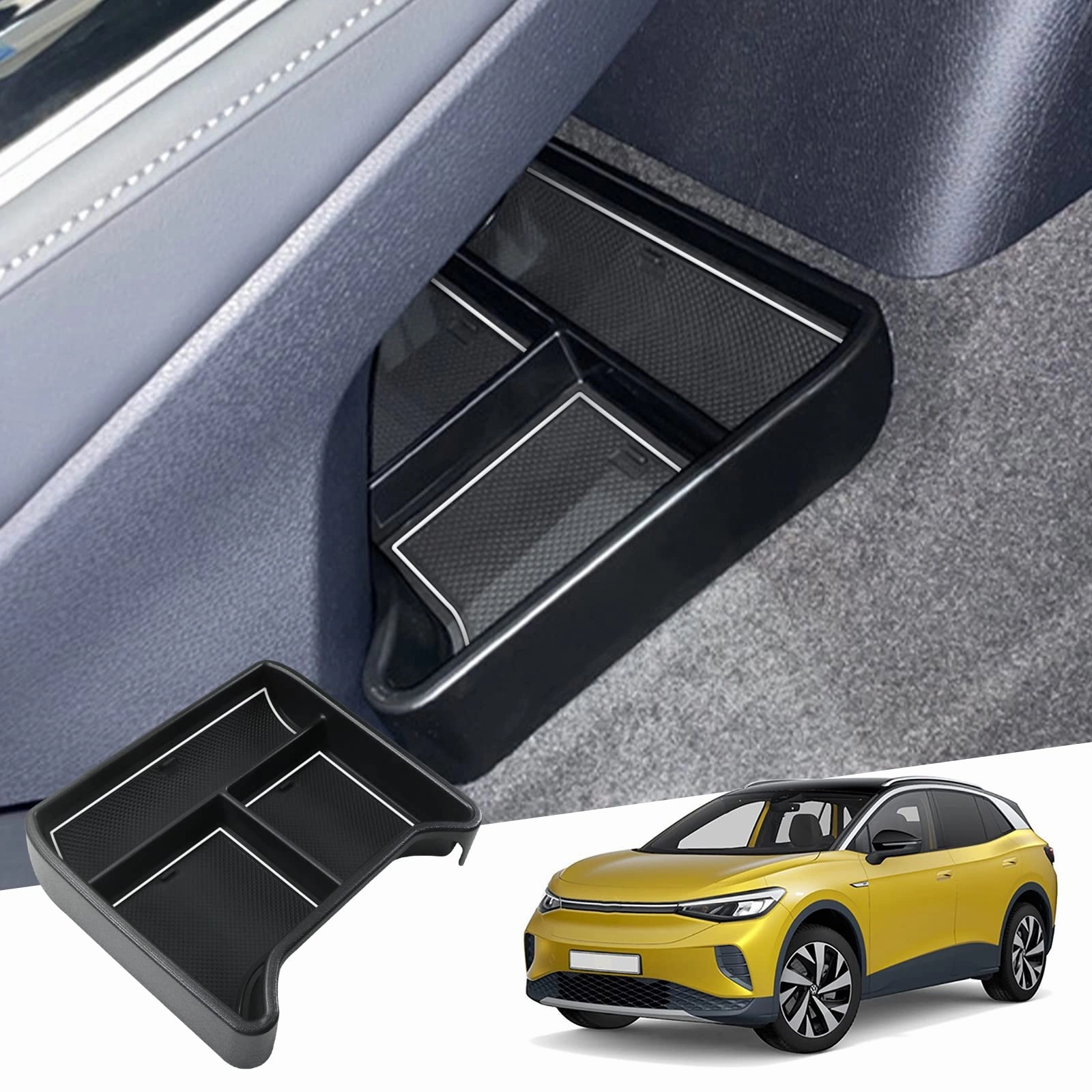 Exclusive Online Discount Today Only Steal For Vw Id.4 Center Armrest Storage Tray 2021 
