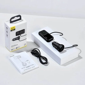 Car Fm Transmitter Bluetooth-Compatible 5.0 Usb Car Charger Clearance Steal Today