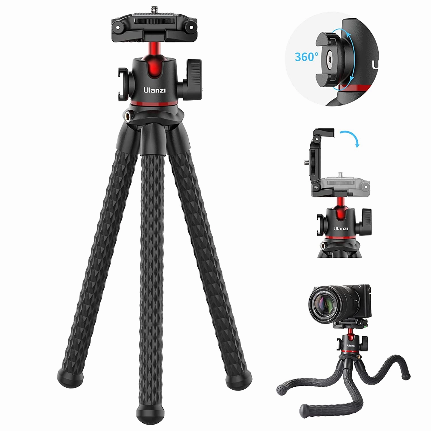 Ulanzi "Mt-33 Flexible Mini Tripod With 1/4" Screw For Magic Arm" Big Savings Today