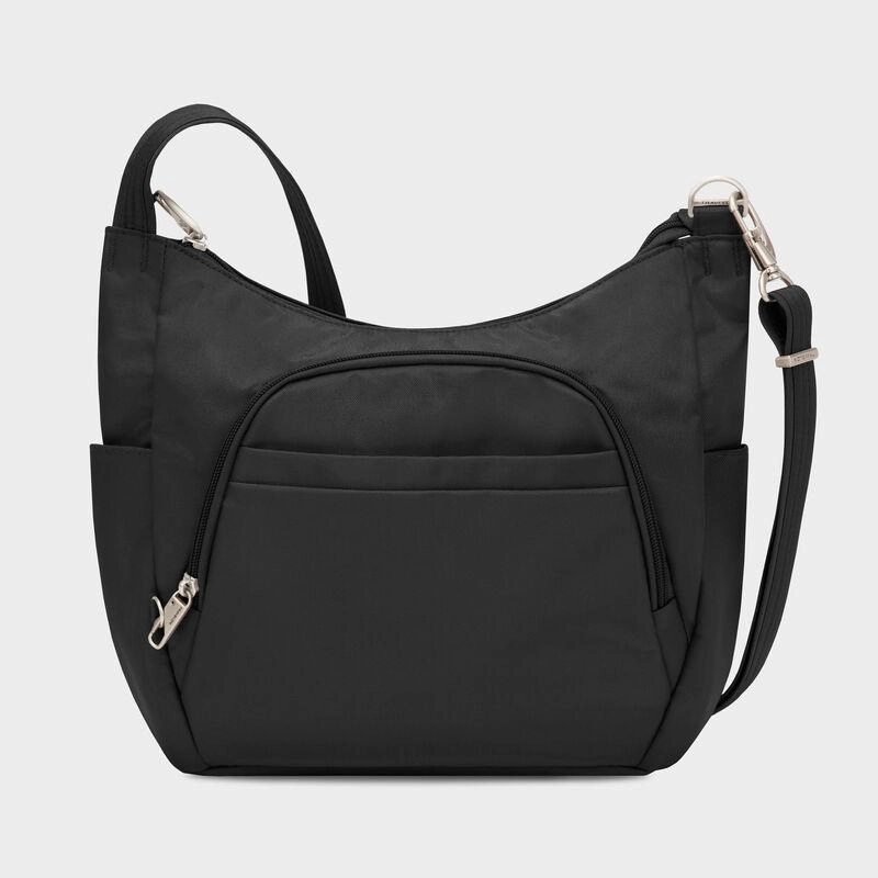 Security Neck Pouch Travelon Anti-Theft Classic Crossbody Bucket Bag (Rfid Blocking)
