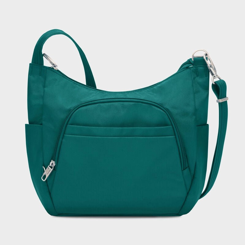 Travelon Anti-Theft Classic Crossbody Bucket Bag (Rfid Blocking) Travel Security Bag Secure Wallet