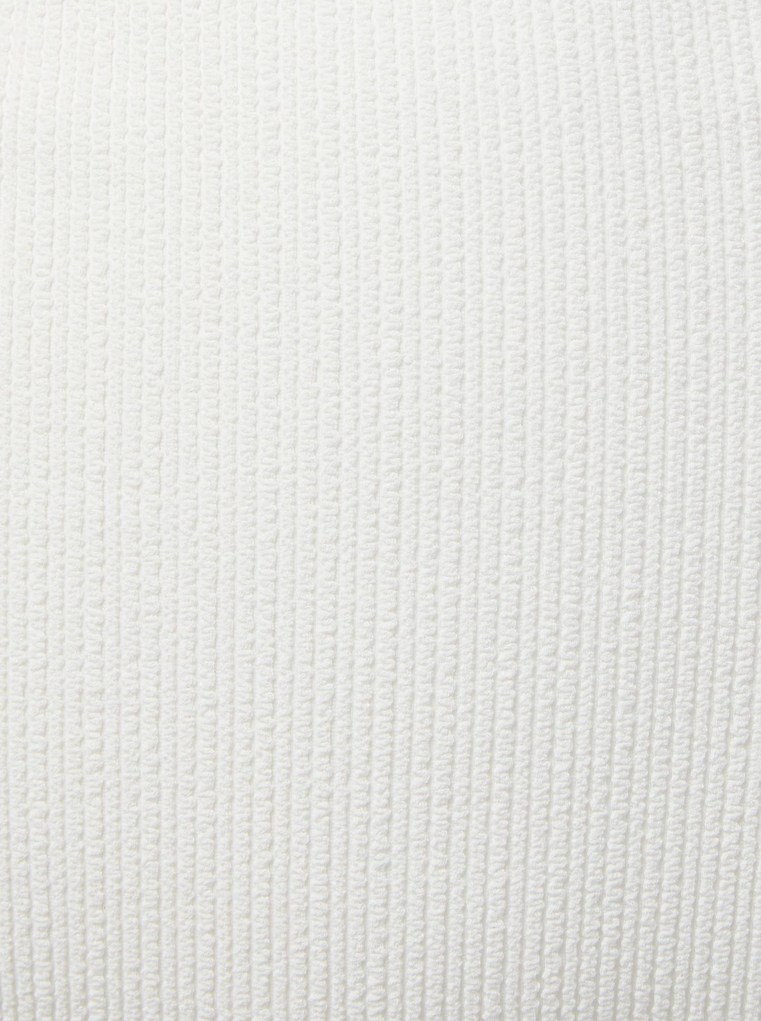 Side Tie High Waist Bottom Ivory Texture