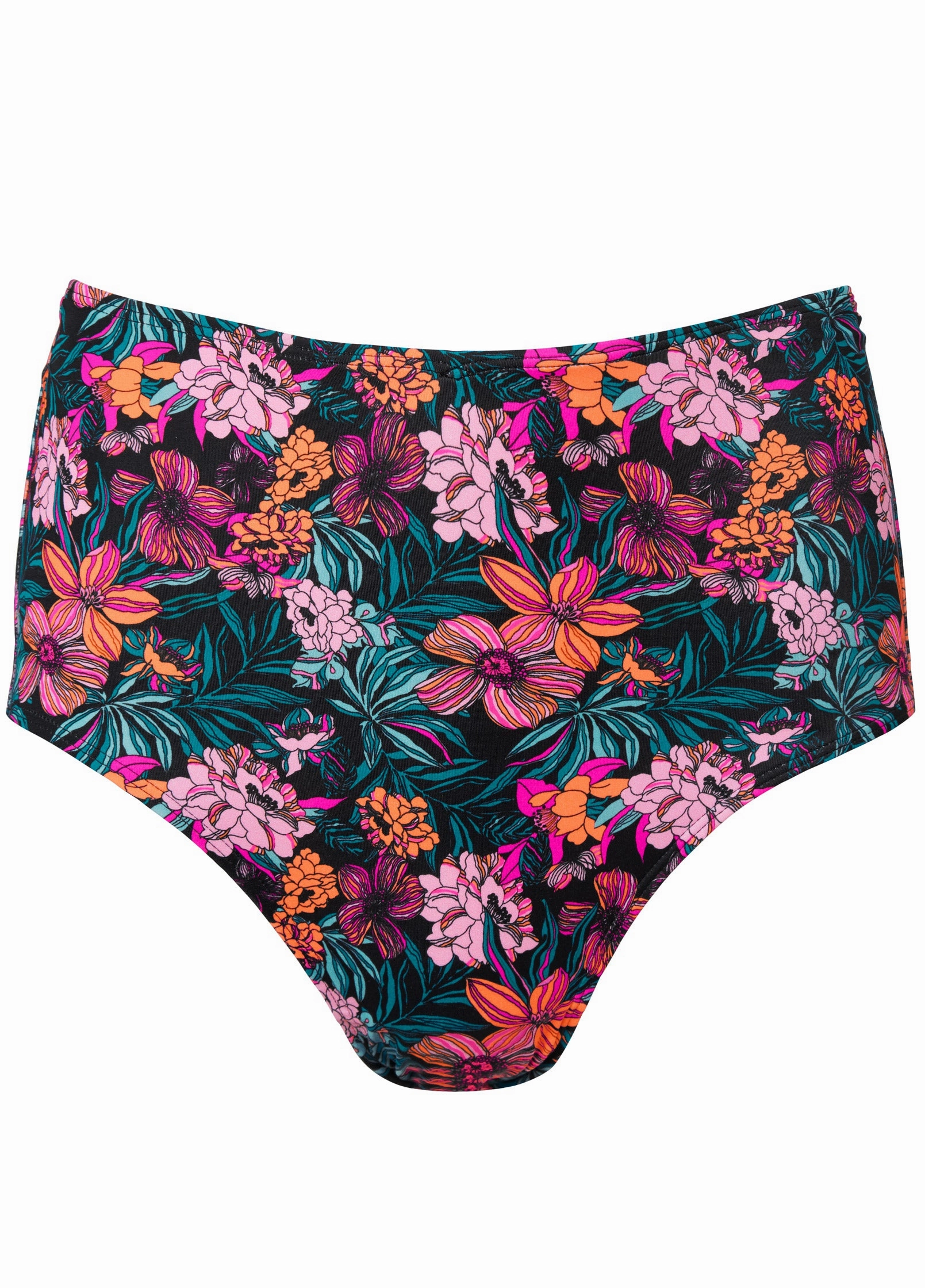 Slimming Chic High-Waist Bottom - Hawaiian Hottie