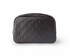 Cabin Luggage Expandable Travel Bag Small Monogram Toiletry Bag - Black Pink