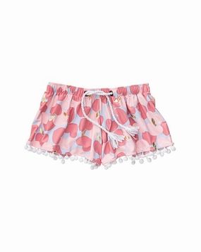 Snapper Rock Apple Love Swim Short cute swimsuits for teen girls, modest teen swimwear
