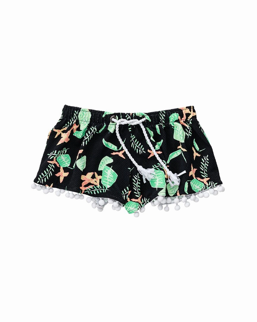 Snapper Rock Neon Rainforest Sustainable Swim Short cute swimsuits for teen girls, modest teen swimwear