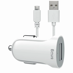 Online Exclusive Savings Save Today Only Snug Lite Usb Port Car Charger With Micro Usb Cable - 2.1A