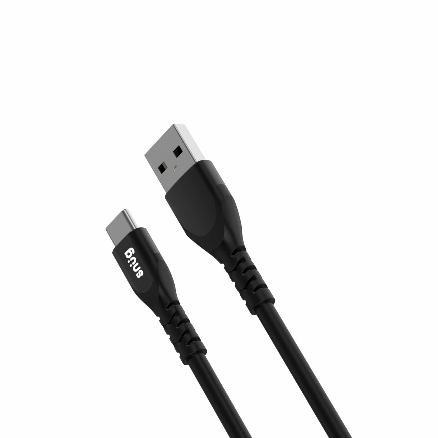Shop Save Big Trending Today Steal Snug Usb To Type-C Silicone Cable - 1.2 Meter - Black (Snpw-Cabslut-Bk)