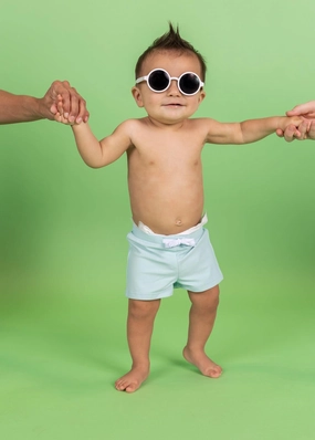 Spearmint | Baby Euro Shorts boys summer swimwear, boys rash guard swim sets
