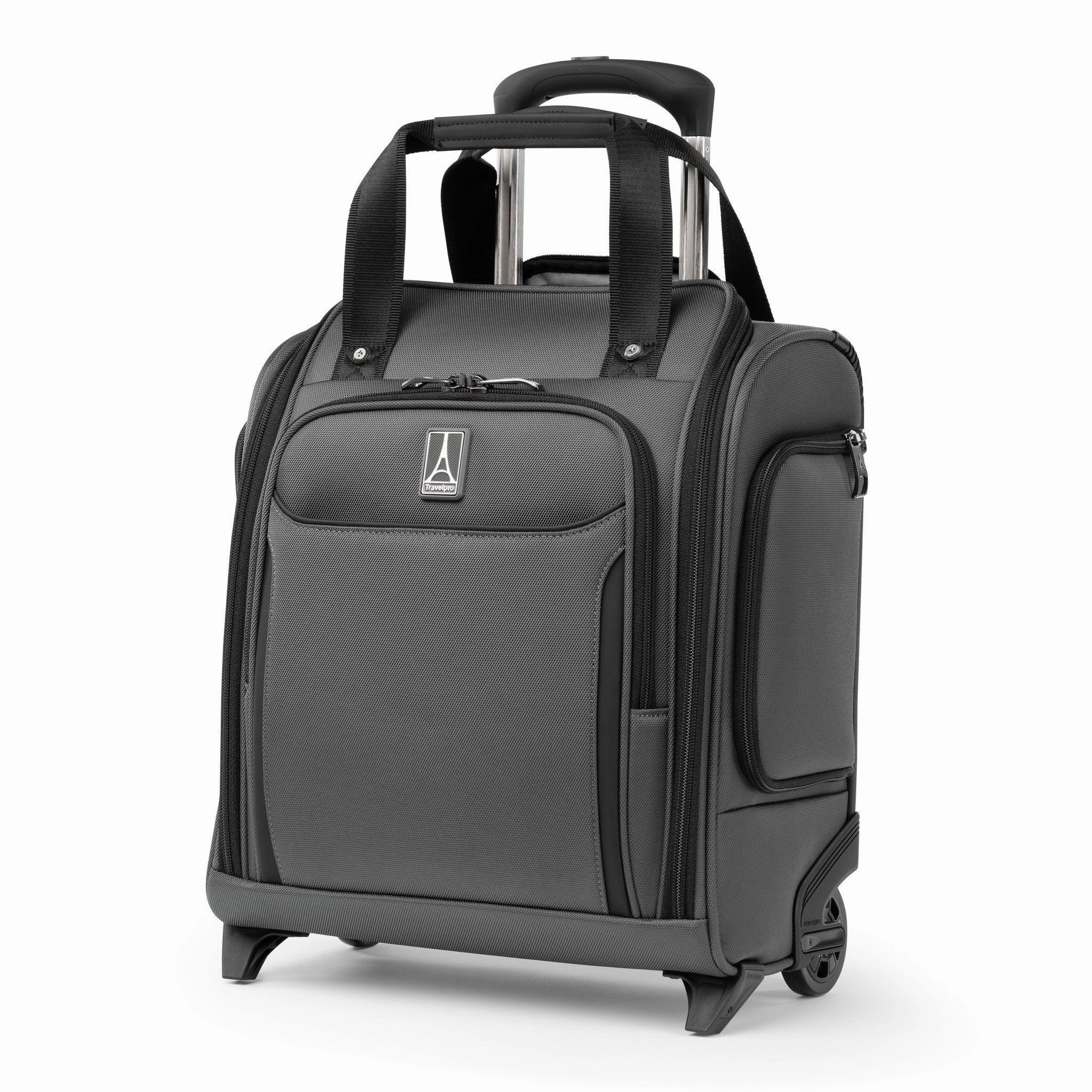 Travelpro Crew Classic Rolling Underseat Carry-On Luggage Organizer Overnight Bag