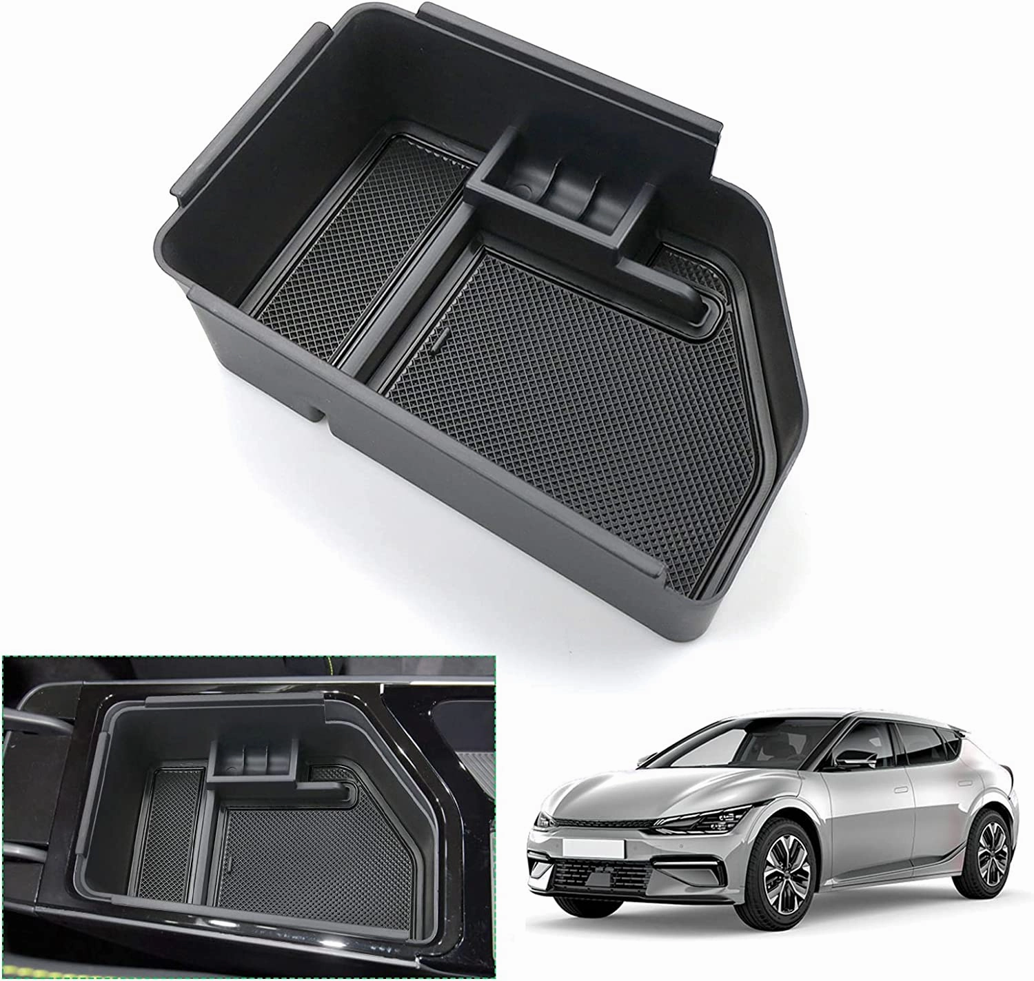 Limited Time Hot Deal Best Seller Deal For Kia Ev6 Center Armrest Storage Tray 2021 