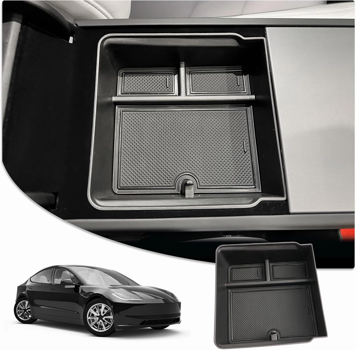 Clearance Alert Now For Tesla Model 3 Center Armrest Storage Tray 2024 2025 2026
