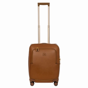 Brics Life Pelle 21" Spinner Travel Satchel