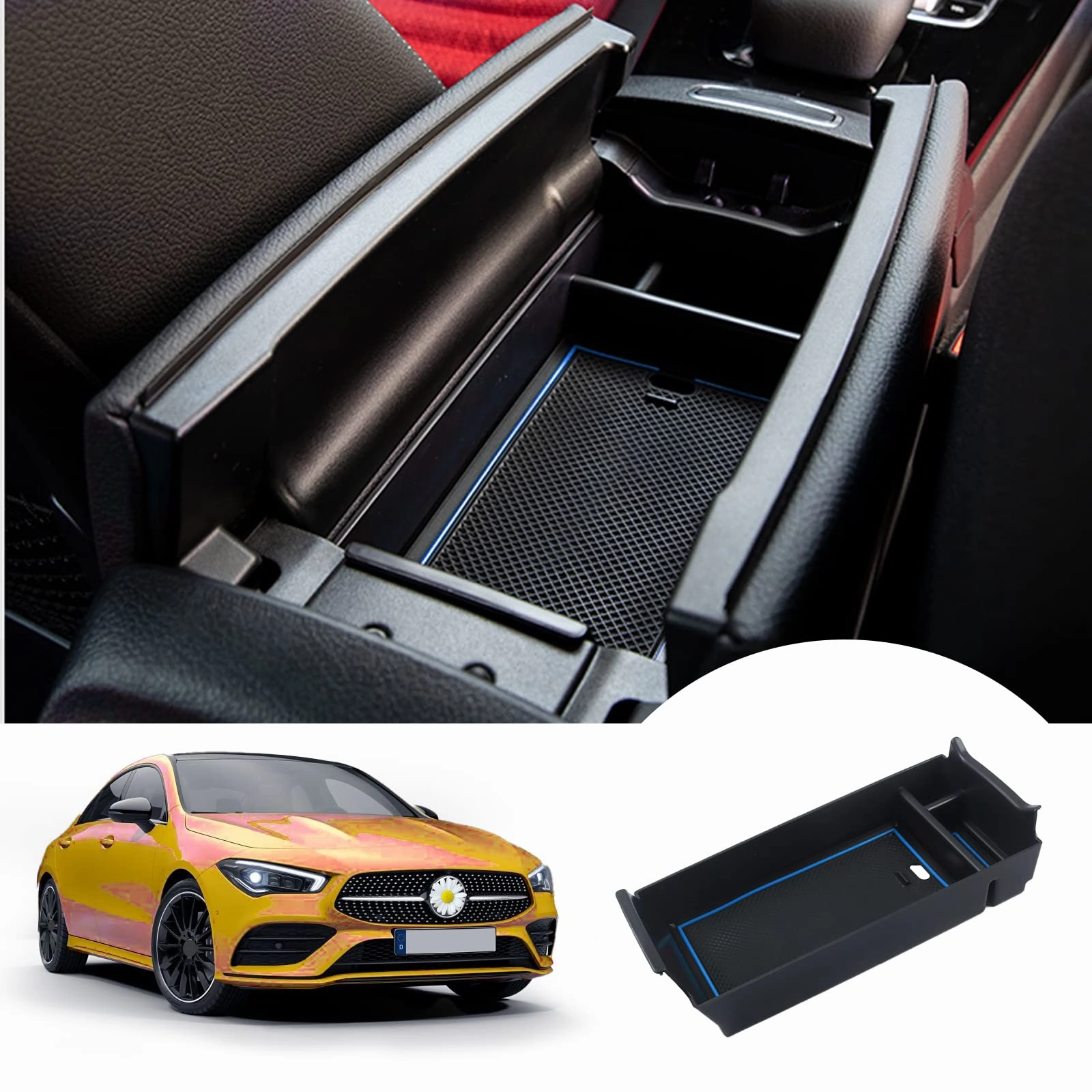 Flash Pick Today For Mercedes A-Class B-Class Center Armrest Storage Tray