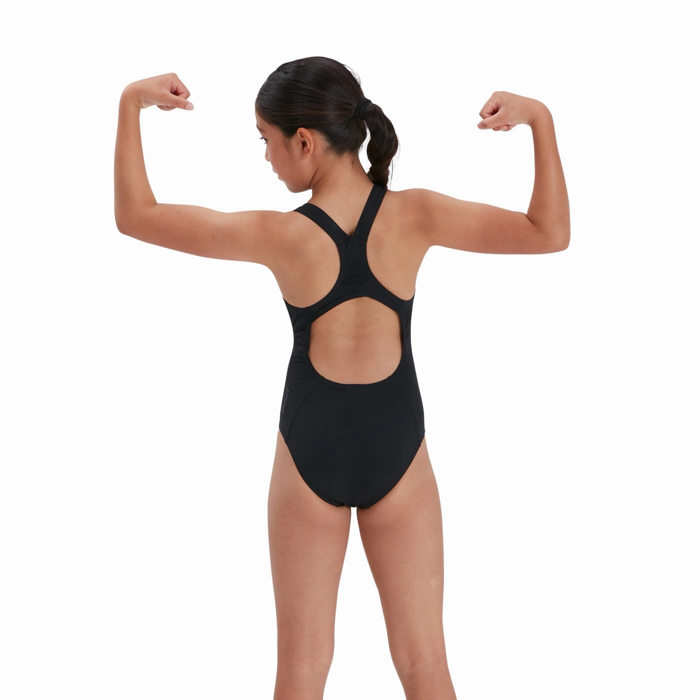 Speedo Girls Eco Endurance  Medalist Swimsuit - Black