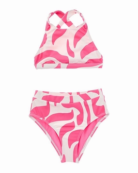 Splendid 2pc Bikini Set cute swimsuits for teen girls, modest teen swimwear