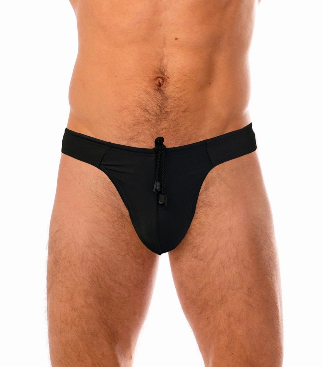 St Tropez Swim Thong Black affordable men's swimwear, summer swimwear for men
