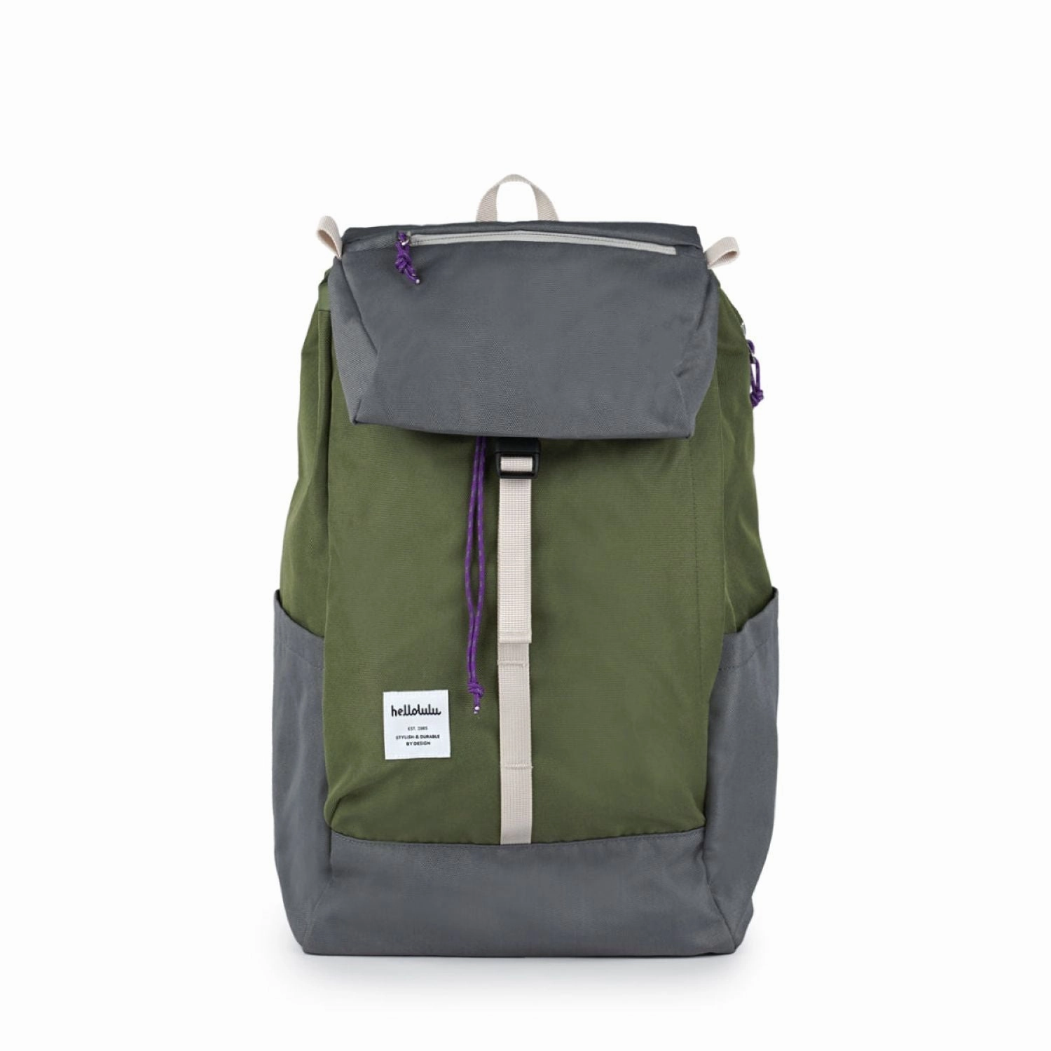 Weekend Getaway Bag Hellolulu Saro Utility Flap Backpack M