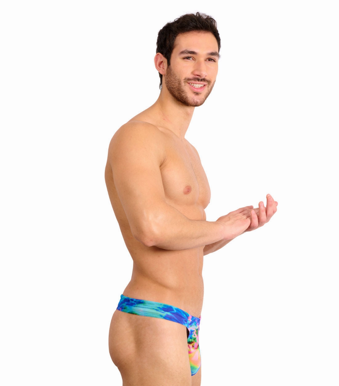Storm Tan Through Swim Thong