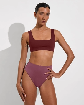 Streamline Top - Jam sleek design swimwear for women, minimalist swim styles
