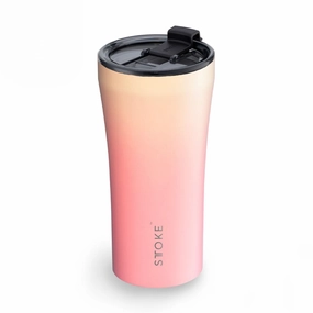 Hot Savings Alert Sttoke Flow Leakproof Ceramic Insulated Cup 16Oz